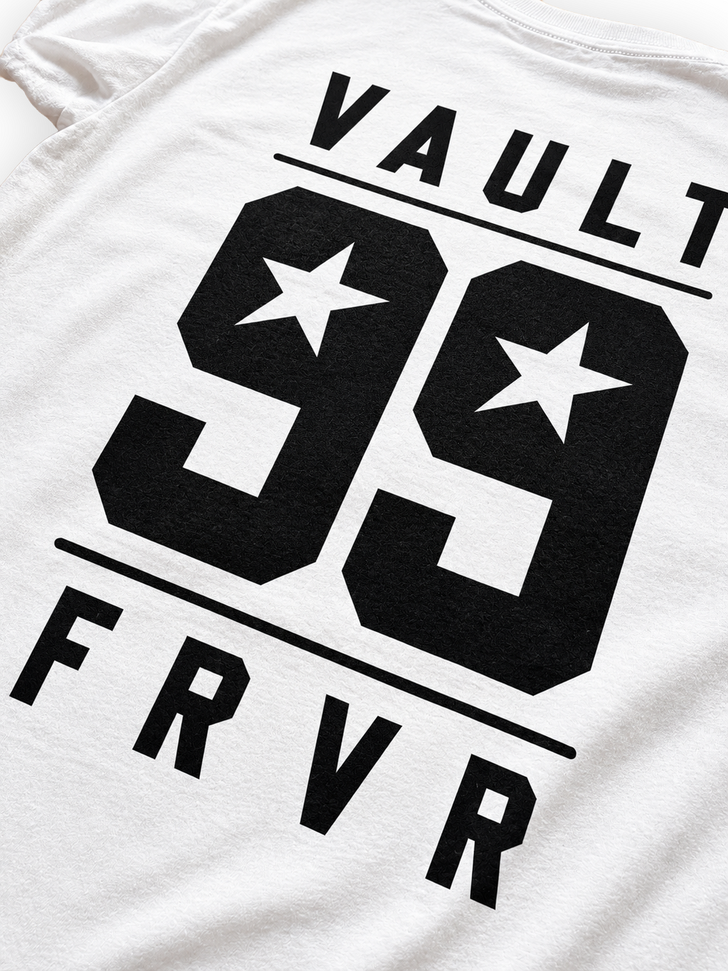 "Vault-Home Team Logo"  Tee (White)