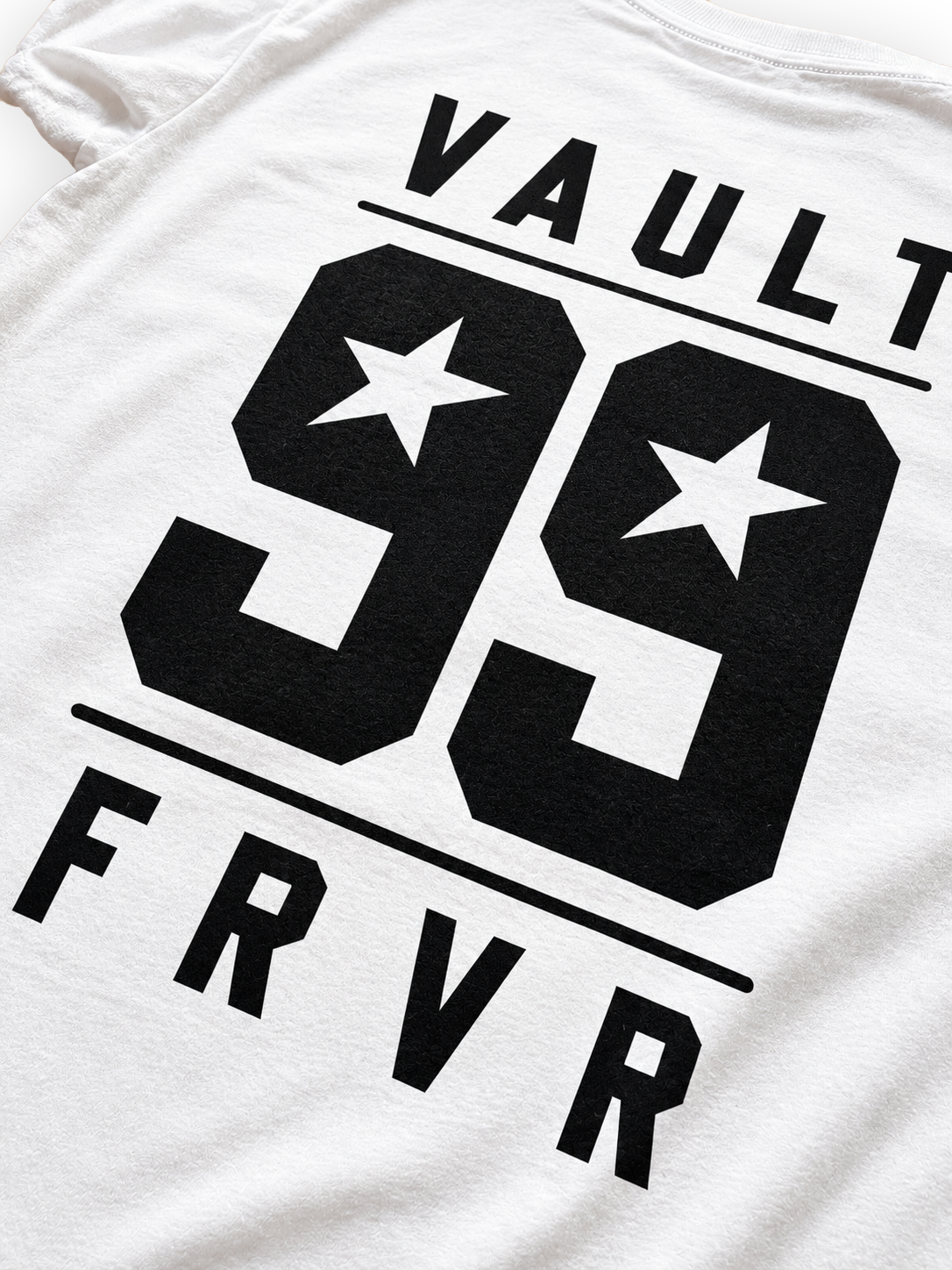 "Vault-Home Team Logo"  Tee (White)