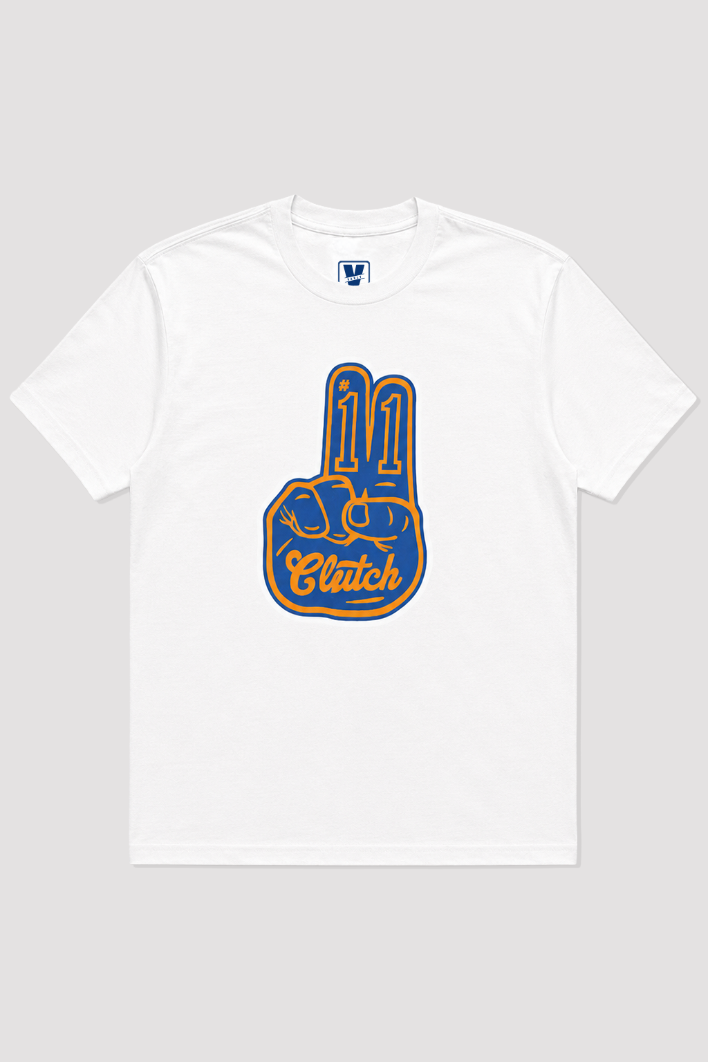 "Clutch" Tee (White)