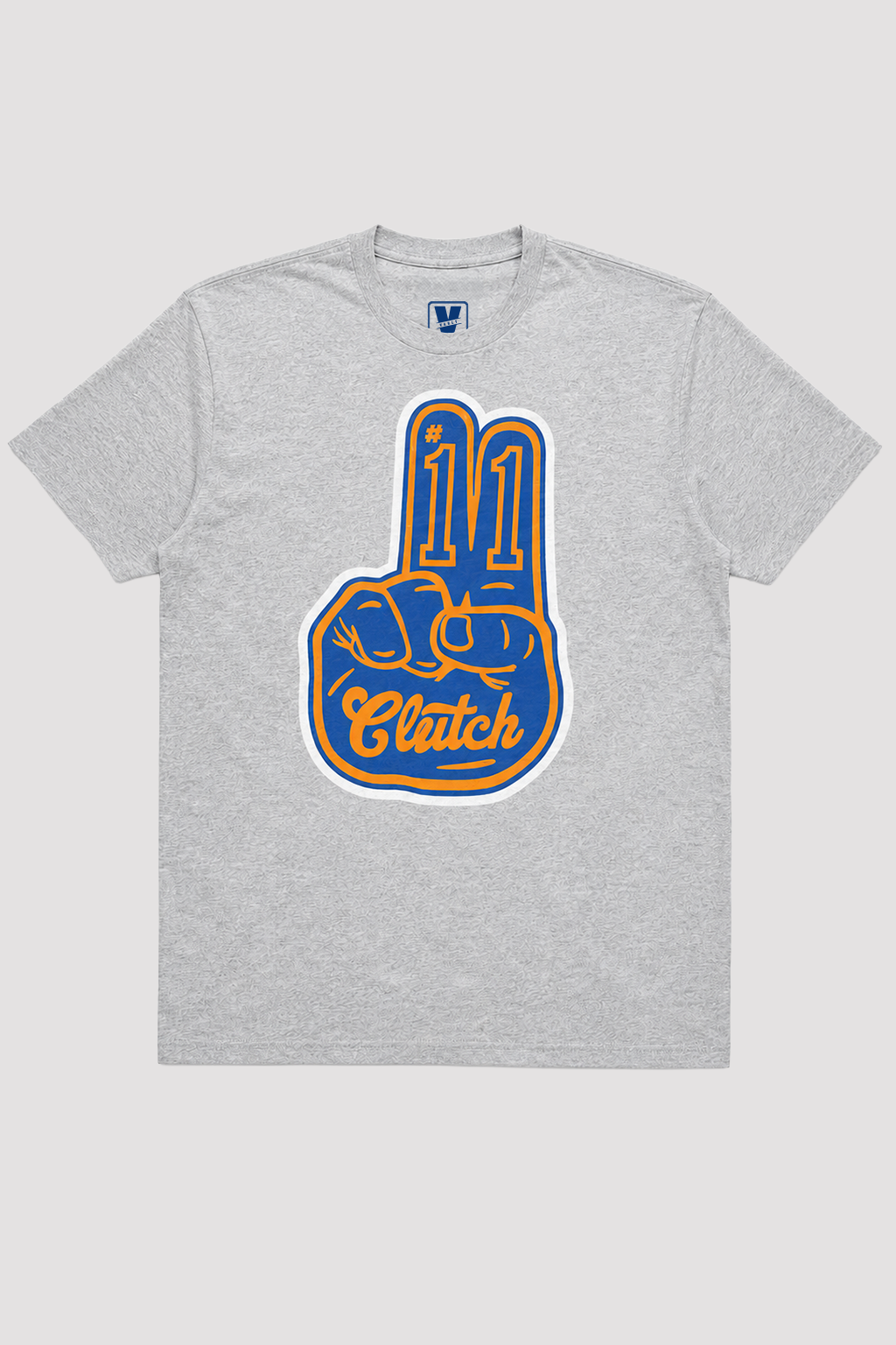 "Clutch" Tee (Heather Grey)