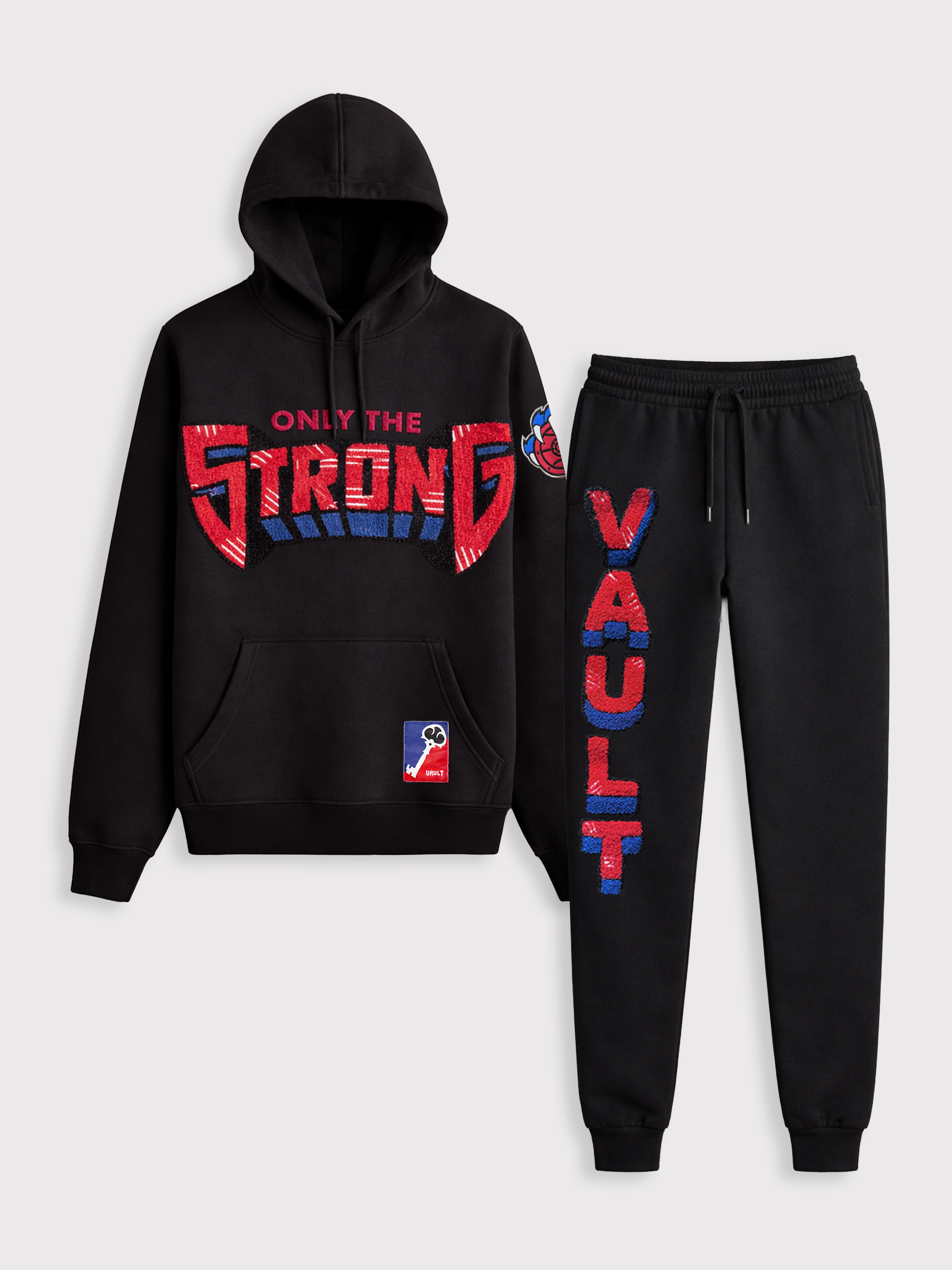 Only The Strong (Memphis Style) Black/Blue