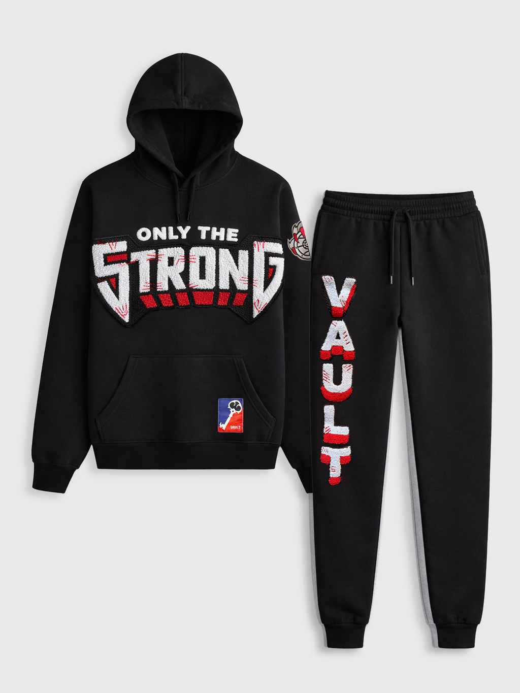 Only The Strong (Memphis Style) Black/Red