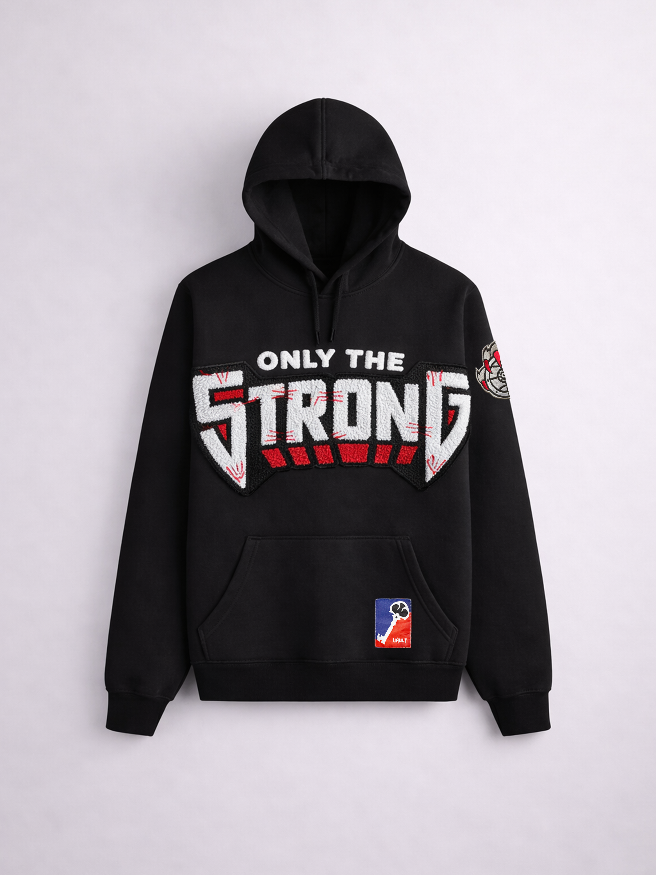 Only The Strong (Memphis Style) Black/Red