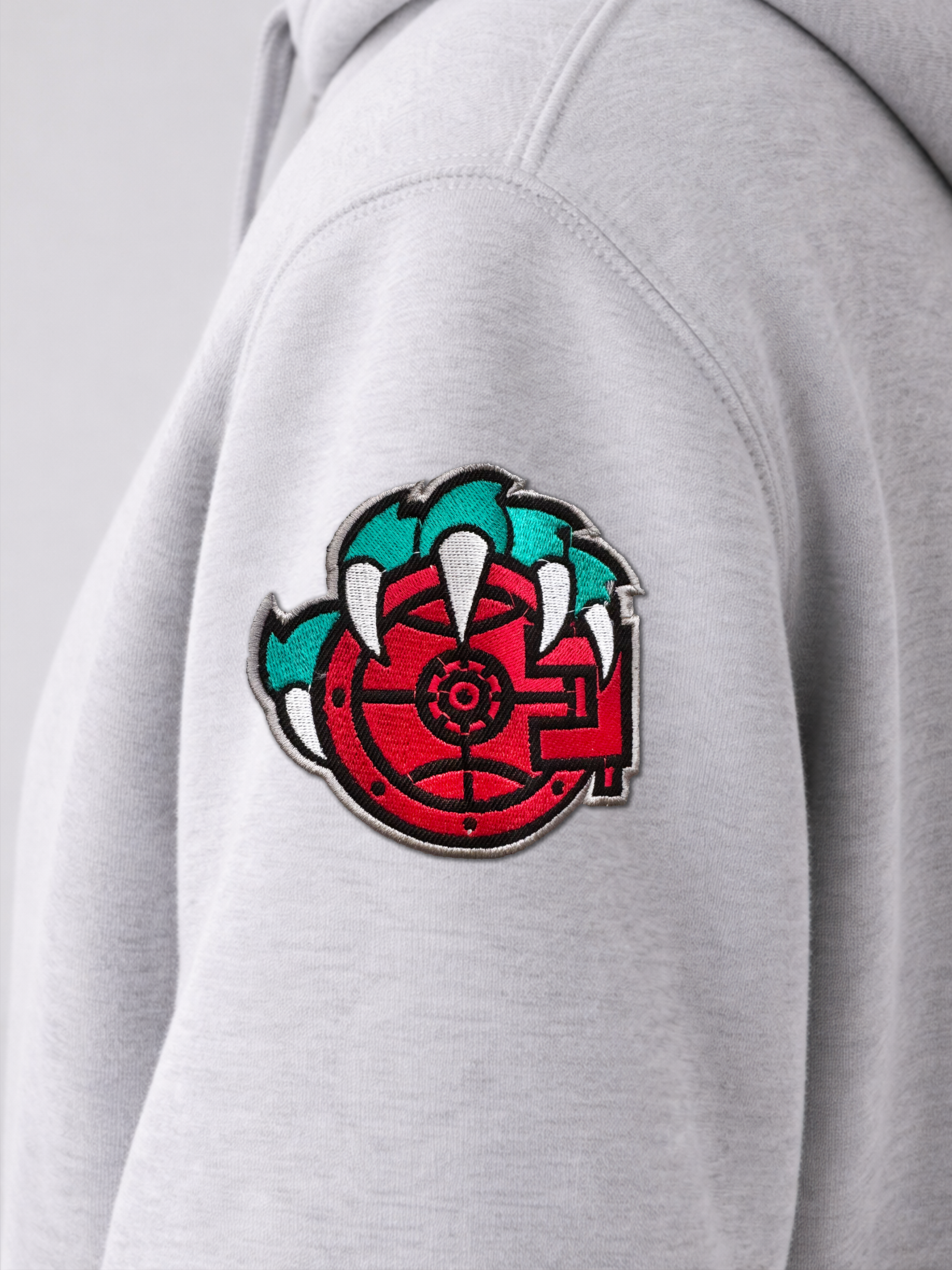 Only The Strong (Memphis Style) Heather Grey