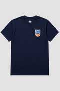 "Safe Season" Tee (Navy)